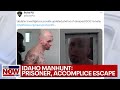 Idaho Manhunt: Prisoner escapes after hospital ambush | LiveNOW from FOX