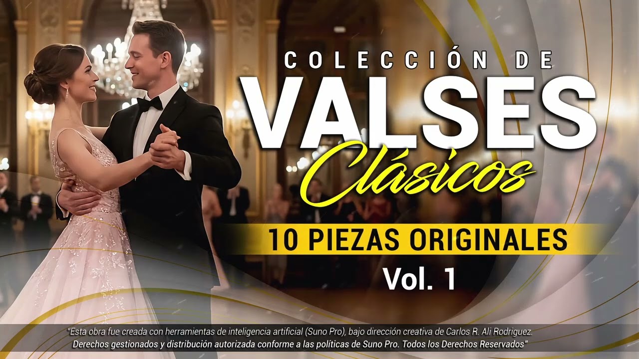 VALSES CLÁSICOS - 10 Piezas Originales | Volumen 1 | Carlos Ali