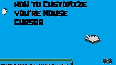 How To CUSTOMIZE Your Mouse Cursor (Easy)