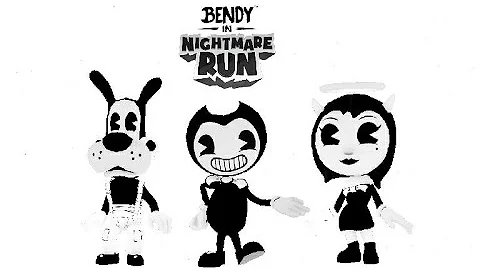 Lego Bendy in Nightmare Run all characters