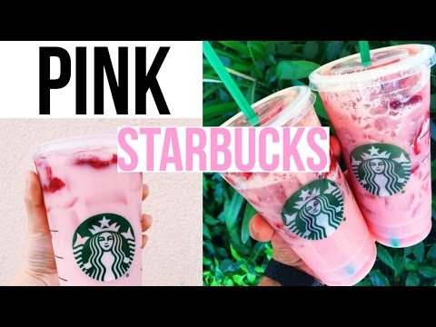 DIY Starbucks PINK Drink! Summer 2017 Menú / Bebida Tipo Starbucks Rosa Para el Verano | David Mata @david1mata