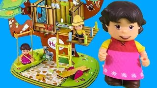 Heidi Ve Yeni̇ Oyuncak Evi Heidi Arkadaşlarıyla Evcilik Oyunu Evciliktv