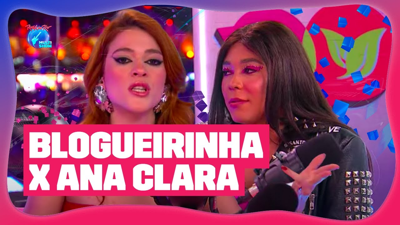 BLOGUEIRINHA desafia ANA CLARA no INGLÊS! | Rock in Rio No Multishow ...