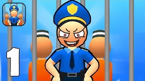 Police Station Idle - GameplayWalkthrough Part 1 Stickman Police CopPrison Manager (iOS, Android)