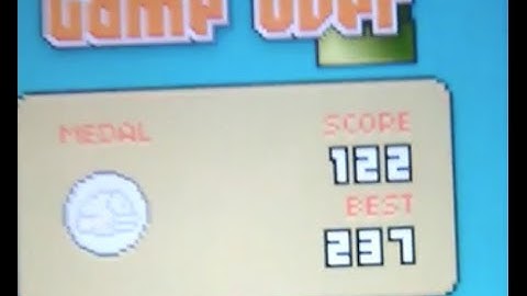 Flappy Bird HIGH SCORE TUTORIAL (122) NO HACK