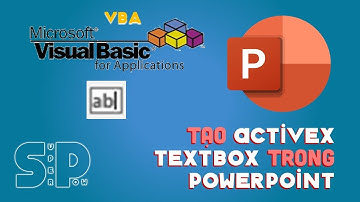 Tạo TextBox chỉnh sửa được khi đang trình chiếu trong PowerPoint - ActiveX TextBox in PowerPoint