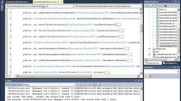 T2Ti ERP - C# - Contas a Receber - Video Aula 08 - ContasReceberService (Servidor WCF) - Tipos de r