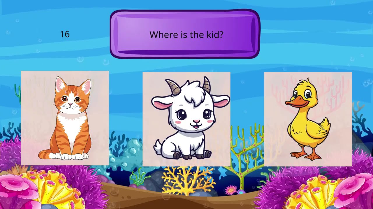 👉 Can You Find the Farm Animals? 🐄🐷🐔