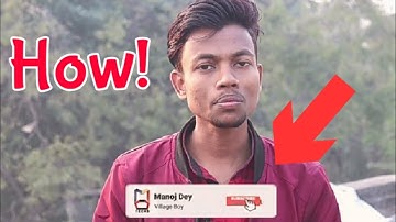 How to make animated subscribe intro like @ManojDey || In Android || 2020