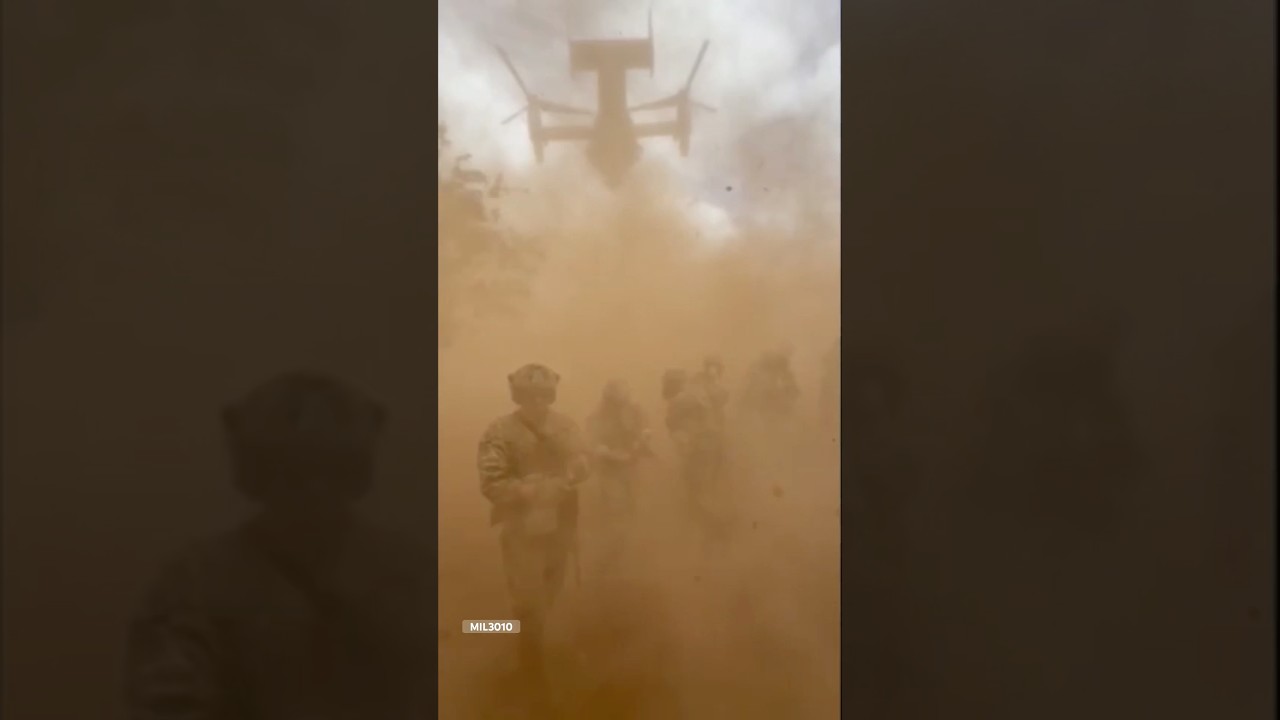 U.S. Army Soldiers: MV-22 Osprey in Tanzania, Africa