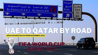 HOW MUCH COST YOU TO ENTER QATAR VIA ROAD FROM UAE | uae to qatar by road | EXPLORAS