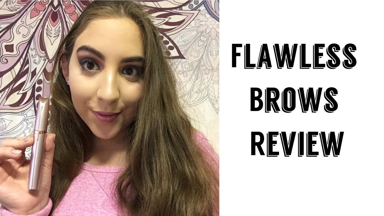 Finishing Touch Flawless Brows Review 👎 - YouTube