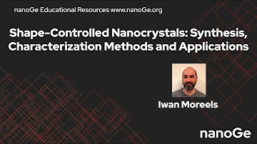 Shape-Controlled nanocrystals by Iwan Moreels