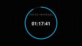 Information 1 Hour 25 Minute Timer with Alarm ⏱️ | 85 Minute Digital Clock News