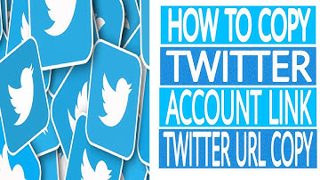 How To Copy Twitter Account Link | How to Copy Twitter Account URL Link.