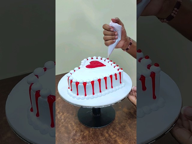 Heart Shep cake design #youtube #shorts class=