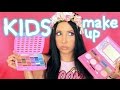 FULL FACE USING ONLY KIDS MAKEUP Challenge | Mar