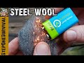 Steel Wool Fire Starter