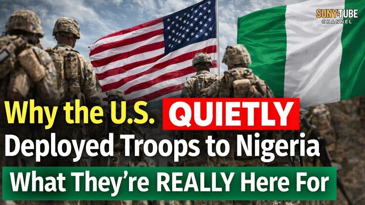 Why the U.S. Quietly Deployed Troops to Nigeria — What They’re Really Here For