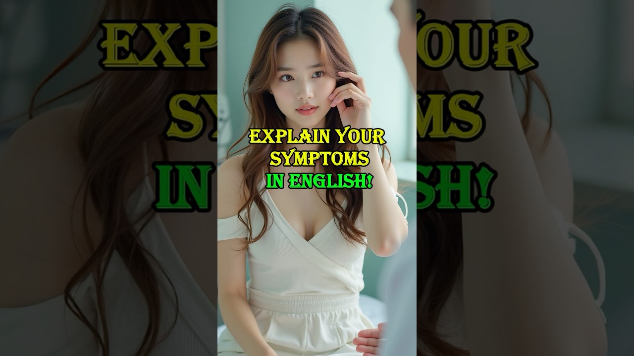 💊 Explain Your Symptoms in English! + Allergy Safety!