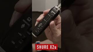 Pro mics into your Mac with the  #Shure X2u adapter