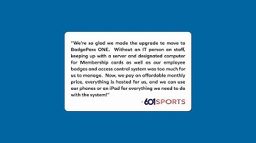 BadgePass ONE: Customer Review