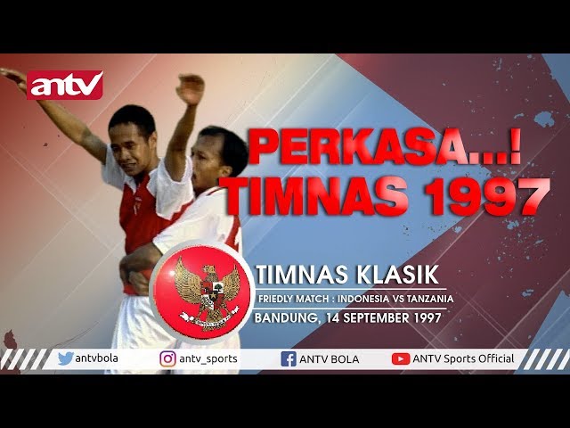 Tajam..! Duet Fakhri Husaini - Kurniawan | INDONESIA VS TANZANIA 1997 class=