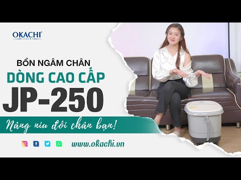 Bồn ngâm chân thải độc OKACHI JP-250 cao cấp