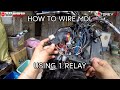 HOW TO WIRE MDL USING 1 RELAY | WIRINGS REVEAL! | TAGALOG