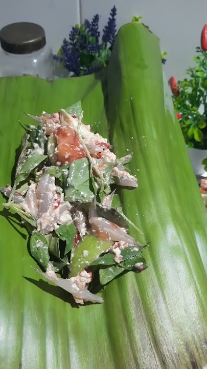 botok teri campur tahu