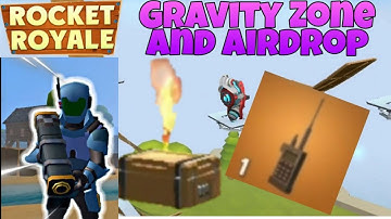 Rocket Royale- DOUBLE AIRDROP SUPPLIES AND GRAVITY ZONE / 6 Kills