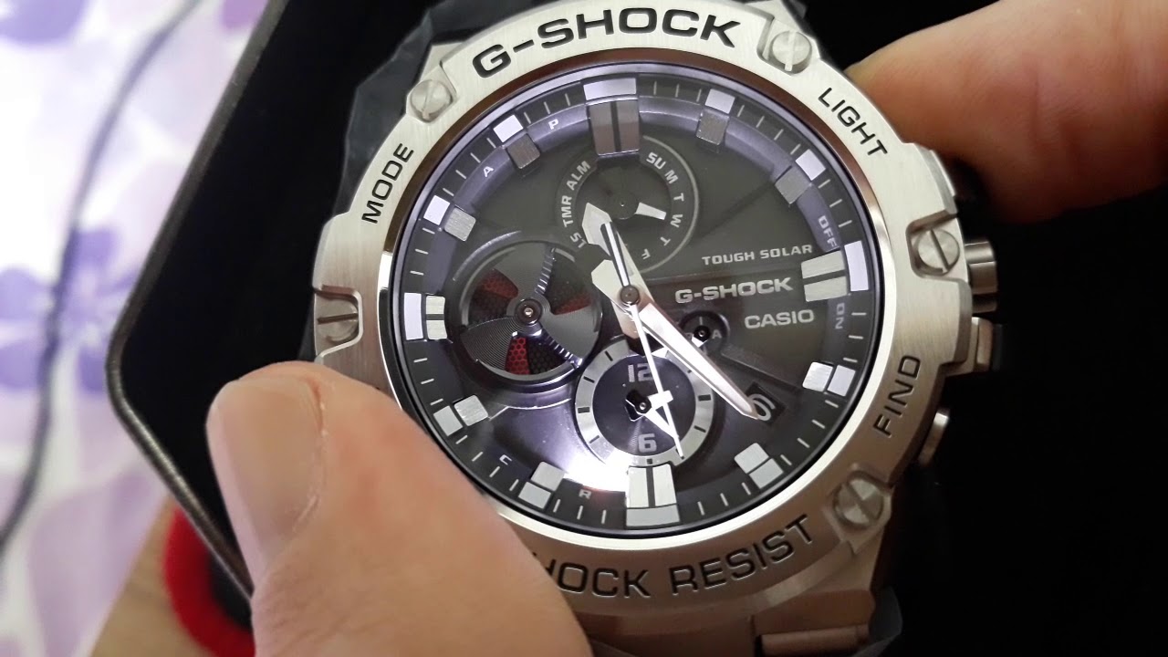 G-Steel GST-B100D dual time swapping - YouTube