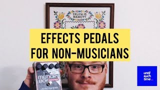 Effects Pedals for Non-Musicians: EHX Memory Boy Analog Delay