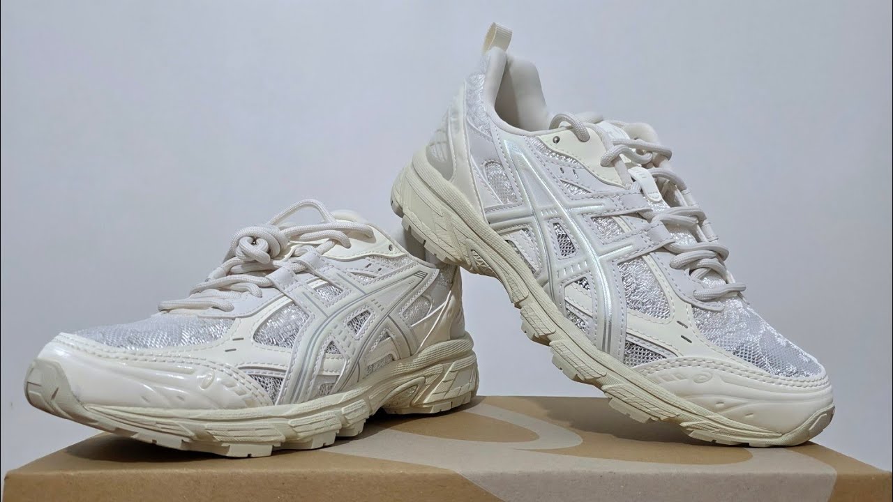 asics GEL-NUNOBIKI CREAM/PURE SILVER 国内発送 Unboxing - Asics Gel-Nunobiki 'Cream-Pure Silver' - YouTube
