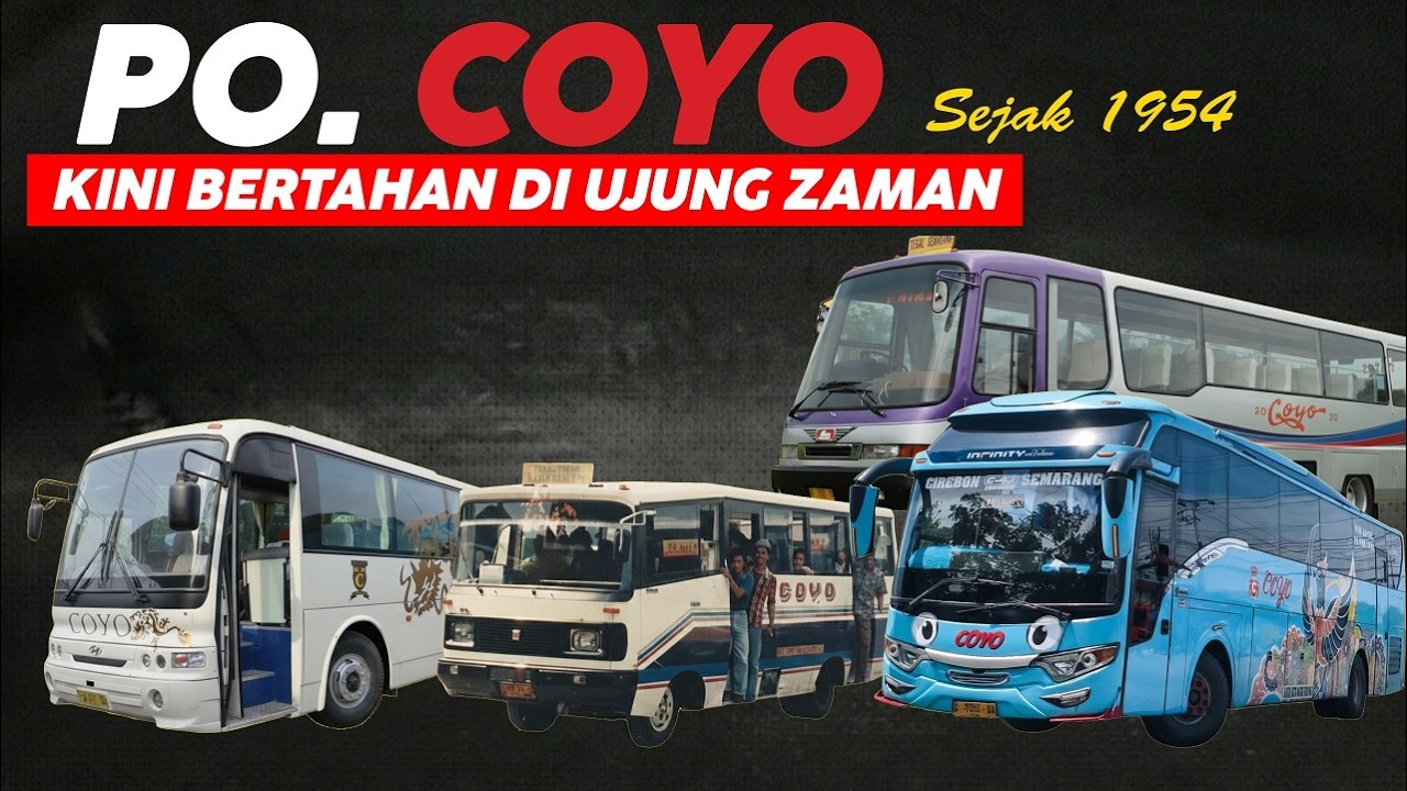 Sejak 1954 PO Coyo Menguasai Pantura — Sang Legenda Kini Tertatih