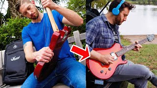 A Collapsible, Travel Electric Guitar  - The Overhead Electric by Journey Instruments