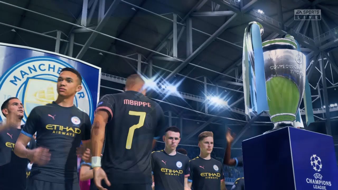 FIFA 20 - Career Mode - UCL Final - Manchester City vs Real Madrid - Gameplay [PS4]