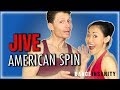 How to dance JIVE Basic "American Spin" 5 Cool Ways | DanceInsanity