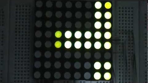 Animación Matriz LED