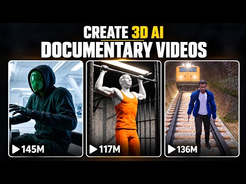 How to Create AI 3D Documentary Videos for FREE | How to Make 3D AI Documentary Videos