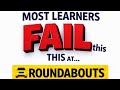 Most Learner Fail at this Roundabout.#irishdrivers #learnerdriver #drivingtips #roundabout #youtube