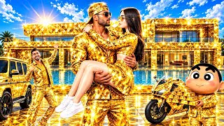 Jack Found Gold Diamond House 💥😱 Indian Theft Aura Simulator 🤩 Aryan Gamerz