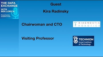 Data Exchange Podcast (Episode 42): Kira Radinsky