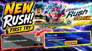 CAN WE CLEAR THE NEW ULTRA SPACE-TIME RUSH SUPER?! | Dragon Ball Legends