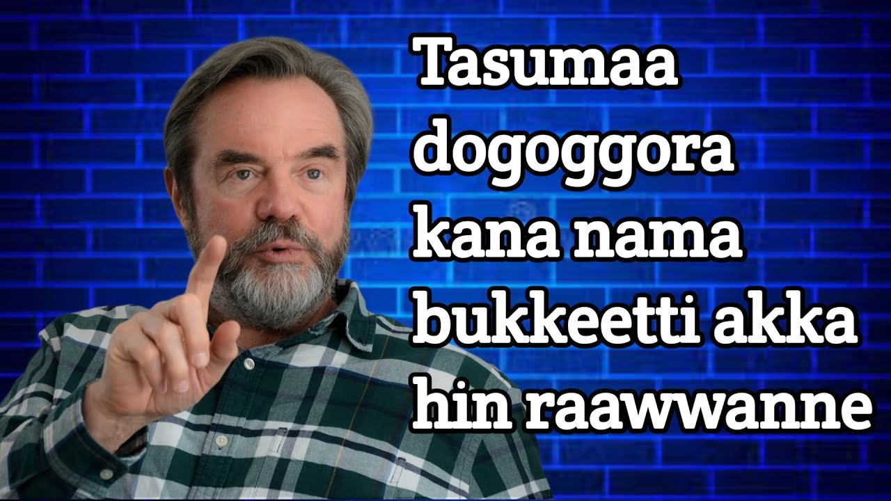 Tarkaanfii ofirratti fudhachuu qabdu namaan jibbamuuken dura inspire video