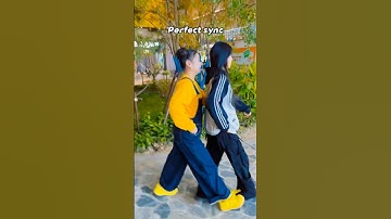 Perfect sync🤪  #sync #funny #shorts #funnyshorts #comedy #Celine_MissBunBun