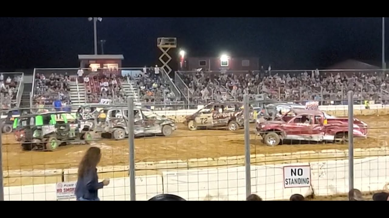 HALLOWEEN MINI VAN SUV DEMOLITION DERBY Buck Motorsports Park 102823