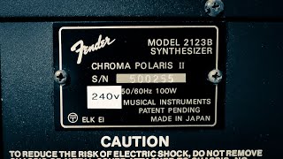 That One Time That Fender Made A Synth...