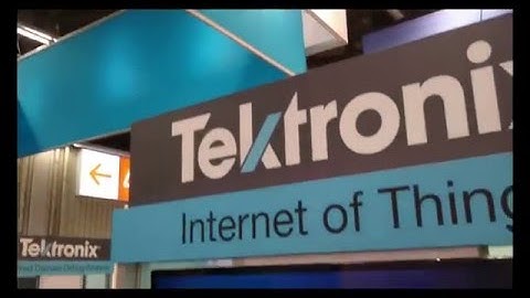 Embedded World 2016 Tektronix