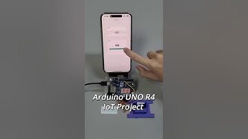 Arduino IoT Project：Servo Control with Arduino UNO R4 WiFi #maker